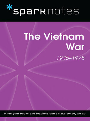 cover image of The Vietnam War (1945-1975) (SparkNotes History Note)